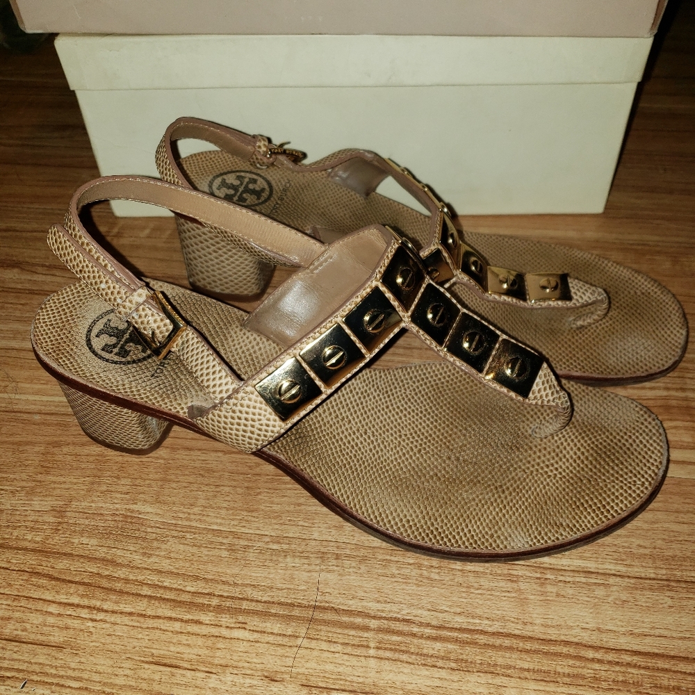2" Tory Burch Heeled Sandals